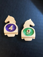 Load image into Gallery viewer, Horse Race Game teal