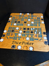 Load image into Gallery viewer, Dice Poker Light Blue Resin