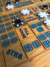 Load image into Gallery viewer, Dice Poker Light Blue Resin