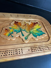 Load image into Gallery viewer, Maple leaf Cherry Crib Board