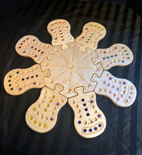 Load image into Gallery viewer, Maple Aggravation Deluxe Game hard wood