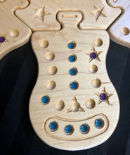 Load image into Gallery viewer, Maple Aggravation Deluxe Game hard wood