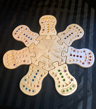 Load image into Gallery viewer, Maple Aggravation Deluxe Game hard wood