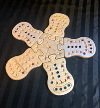 Load image into Gallery viewer, Maple Aggravation Deluxe Game hard wood