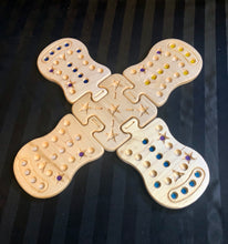 Load image into Gallery viewer, Maple Aggravation Deluxe Game hard wood