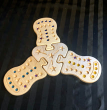 Load image into Gallery viewer, Maple Aggravation Deluxe Game hard wood