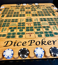 Load image into Gallery viewer, Dice Poker Green Resin Dice