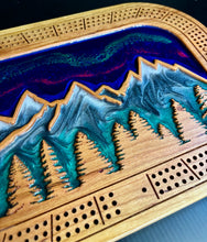 Load image into Gallery viewer, Northern Lights Resin Crib Board