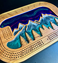 Load image into Gallery viewer, Northern Lights Resin Crib Board