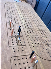 Load image into Gallery viewer, Clear UV Coat  Cherry Camping Crib Table