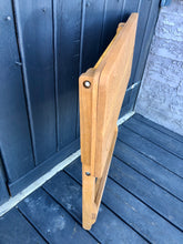 Load image into Gallery viewer, Clear UV Coat  Cherry Camping Crib Table