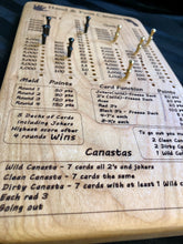Load image into Gallery viewer, Hand and Foot Canasta Board