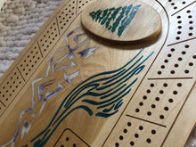 Load image into Gallery viewer, Large Maple Cribbage Board
