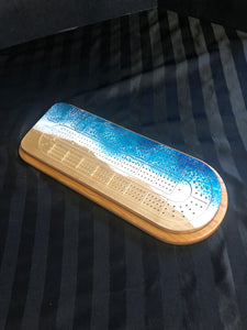 2pc ocean resin crib board