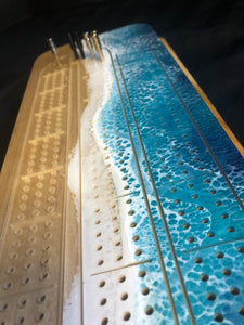 2pc ocean resin crib board