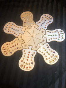 Baltic Birch Deluxe Aggravation Game