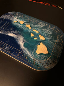 Hawaii Islands Crib Board