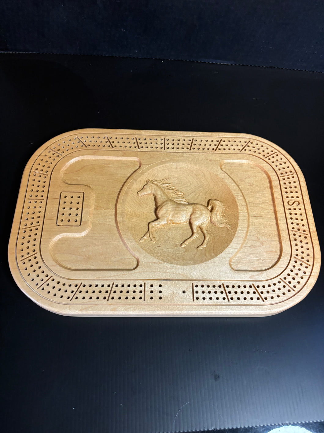 3D running Horse Crib Board