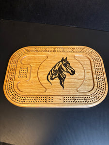 Horse and Foal Crib Board