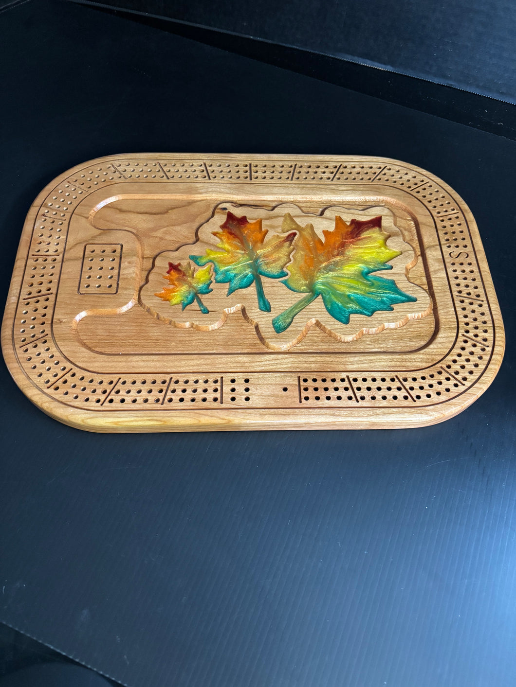 Maple leaf Cherry Crib Board