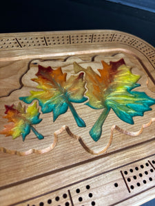 Maple leaf Cherry Crib Board