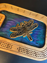 Load image into Gallery viewer, Dragon Fly Resin Crib Board
