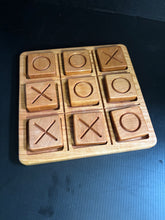 Load image into Gallery viewer, Wooden Tic Tac Toe
