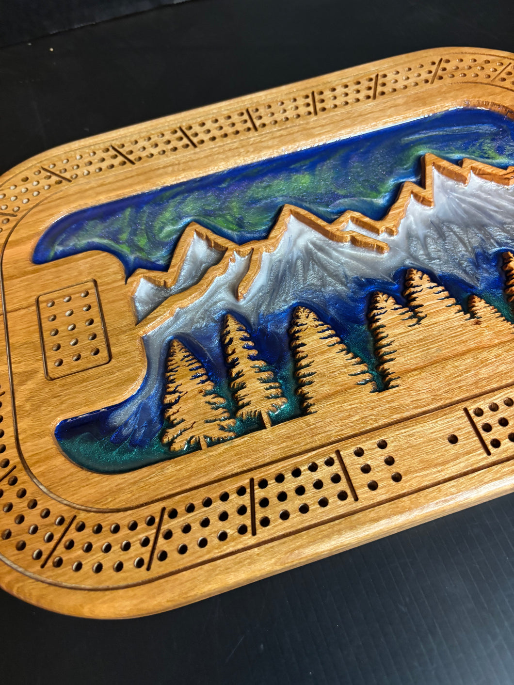 Northern Lights Resin Crib Board