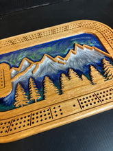 Load image into Gallery viewer, Northern Lights Resin Crib Board
