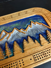 Load image into Gallery viewer, Northern Lights Resin Crib Board
