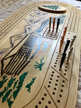 Load image into Gallery viewer, Large Maple Cribbage Board
