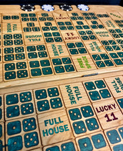 Load image into Gallery viewer, Dice Poker Green Resin Dice
