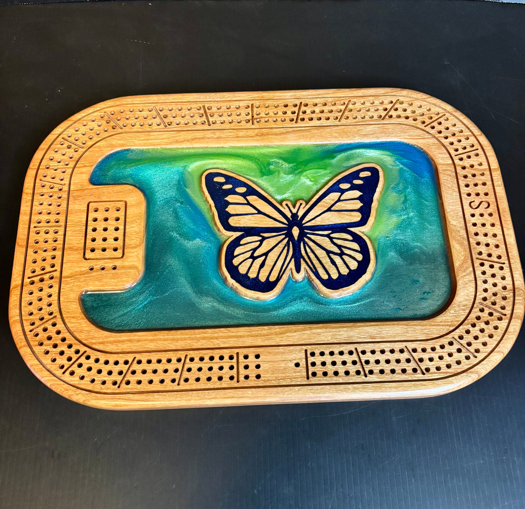 Butterfly Resin Cribboard