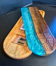 Load image into Gallery viewer, 2 Pc walnut resin Crib Board
