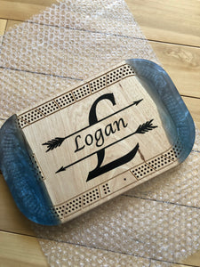 custom monogram crib boards