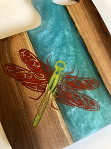 Small dragonfly charcuterie board