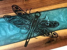 Load image into Gallery viewer, Large Dragonfly charcuterie river board
