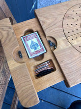 Load image into Gallery viewer, Clear UV Coat  Cherry Camping Crib Table
