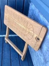 Load image into Gallery viewer, Clear UV Coat  Cherry Camping Crib Table
