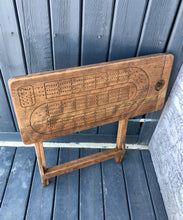 Load image into Gallery viewer, Walnut stain Camping Crib Table
