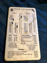 Load image into Gallery viewer, Hand and Foot Canasta Board
