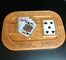 Load image into Gallery viewer, wood cherry 29 hand crib board
