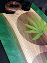 Load image into Gallery viewer, Large Marijuana charcuterie river board
