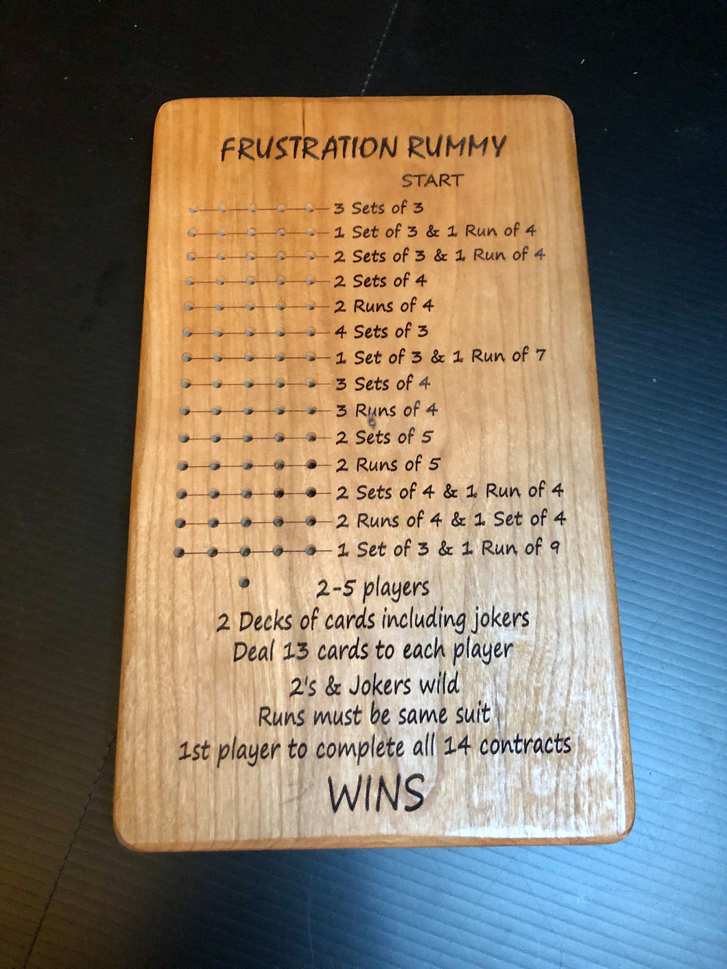 Frustration Rummy Cherry