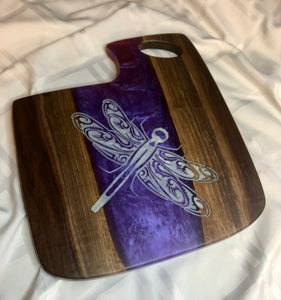 small dragonfly charcuterie board