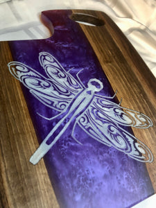 small dragonfly charcuterie board