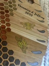 Load image into Gallery viewer, Custom Bee Hive Charcuterie Board
