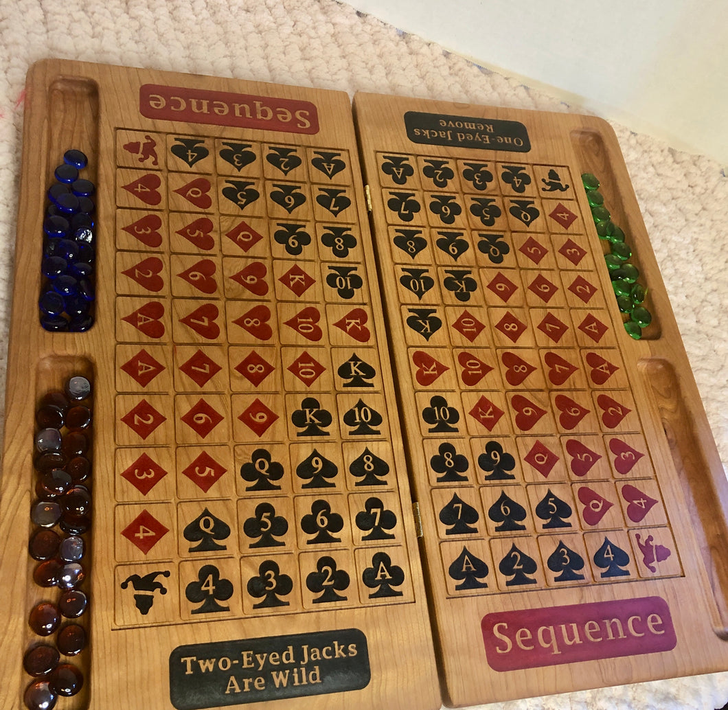 Sequence board game