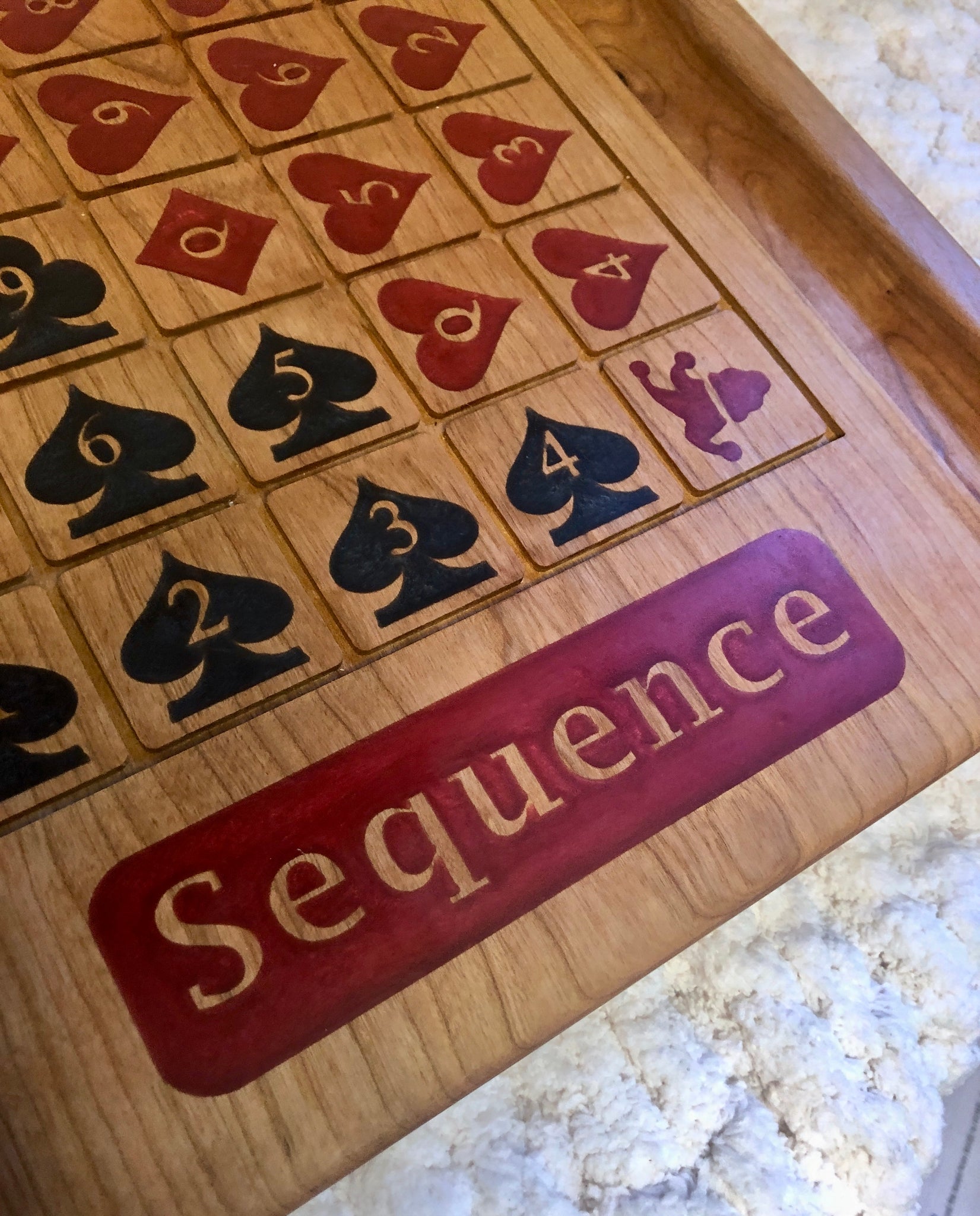 Sequence board game – Prairiecnc