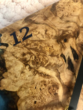 Load image into Gallery viewer, Maple Burl Clock
